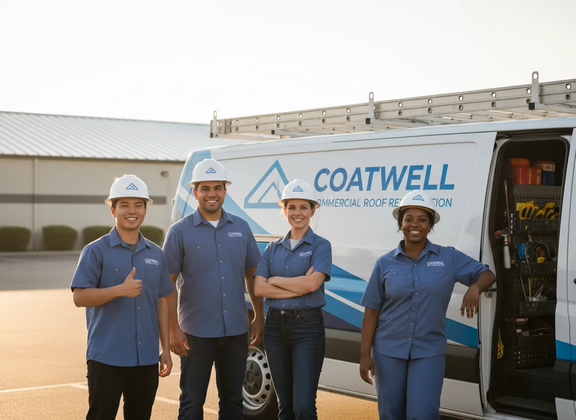 Commercial roof coating company in Warner, SD